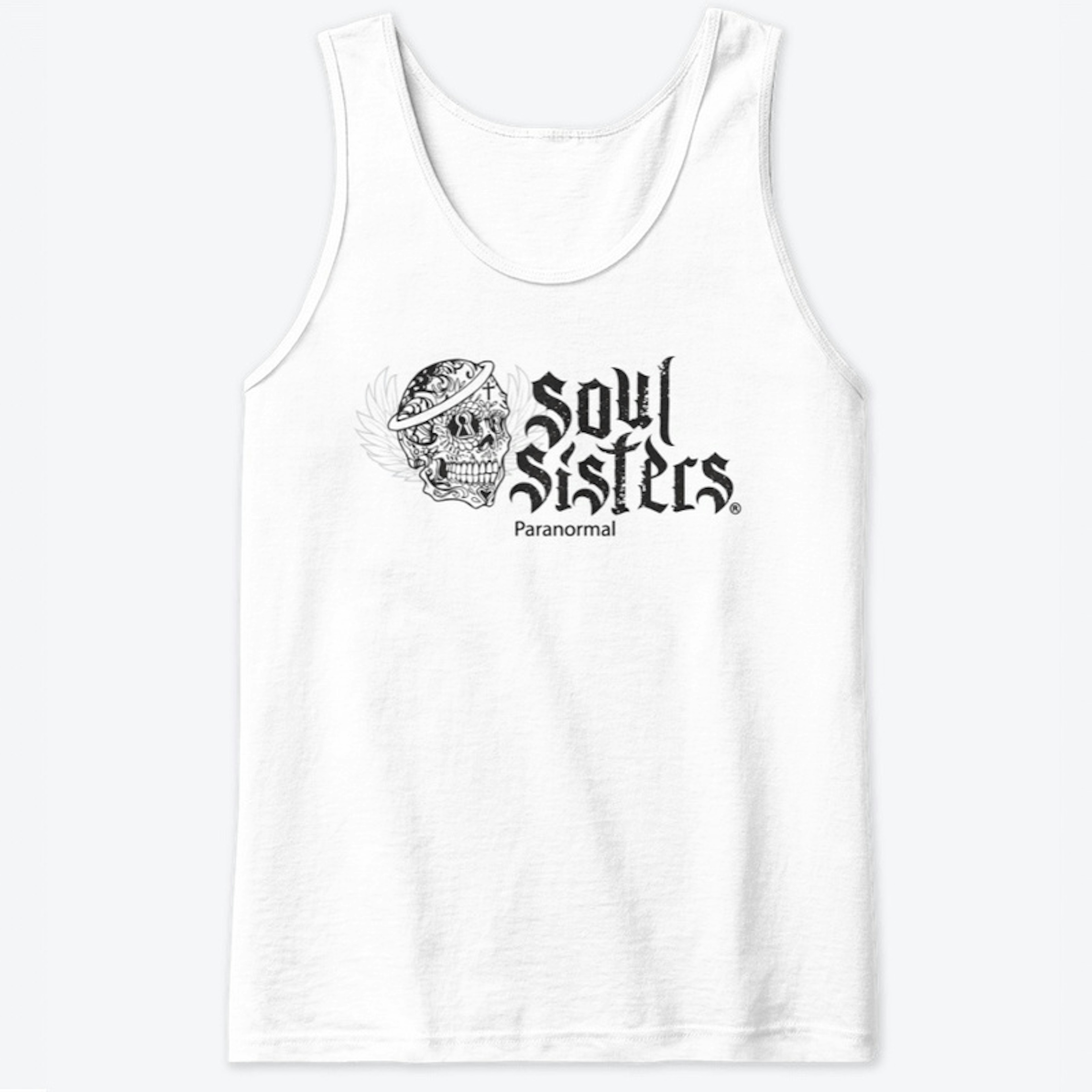 Soul Sisters Paranormal - white tank 