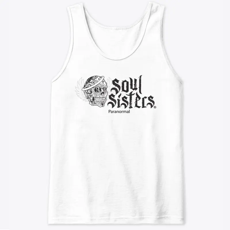 Soul Sisters Paranormal - white tank 